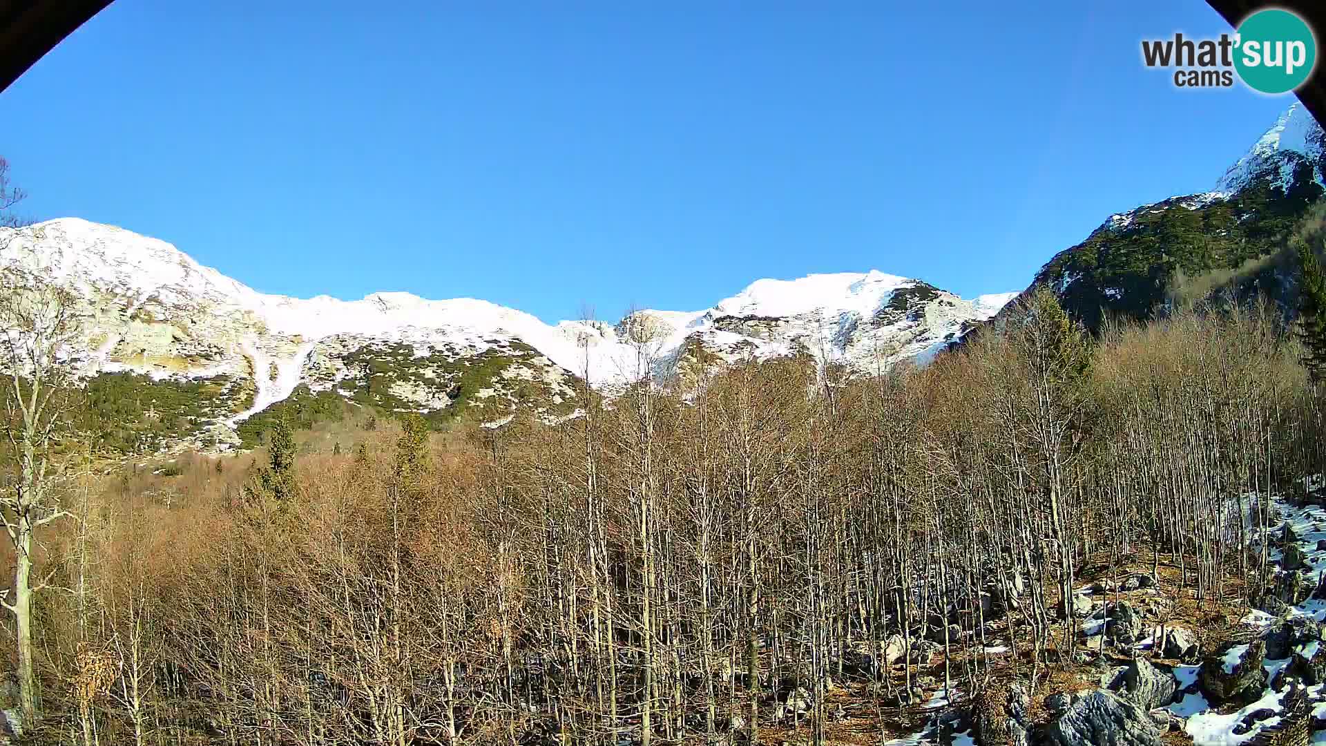 PLANINA RAZOR webcam (1315) | view to Vogel and Globoko