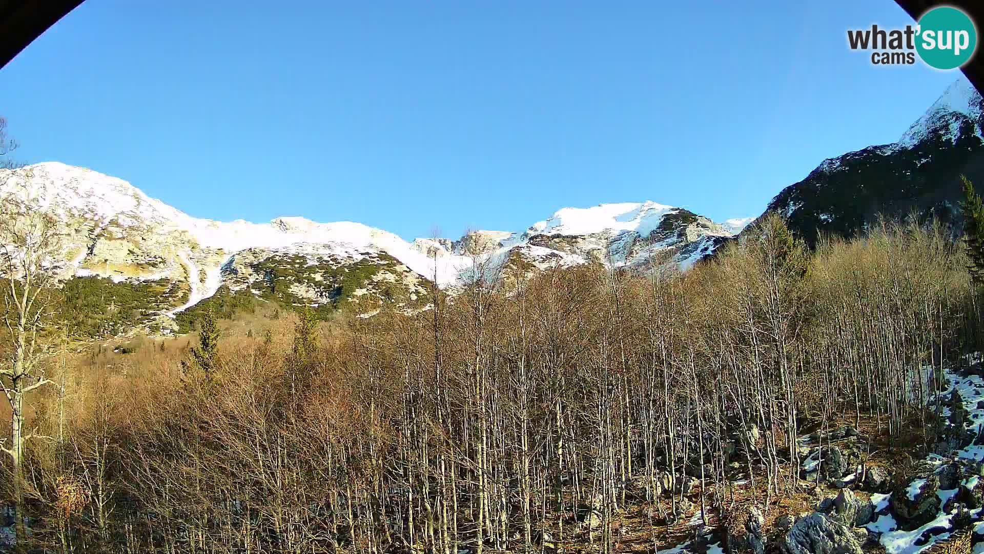 Cámara web PLANINA RAZOR (1315) | vista a Vogel y Globoko