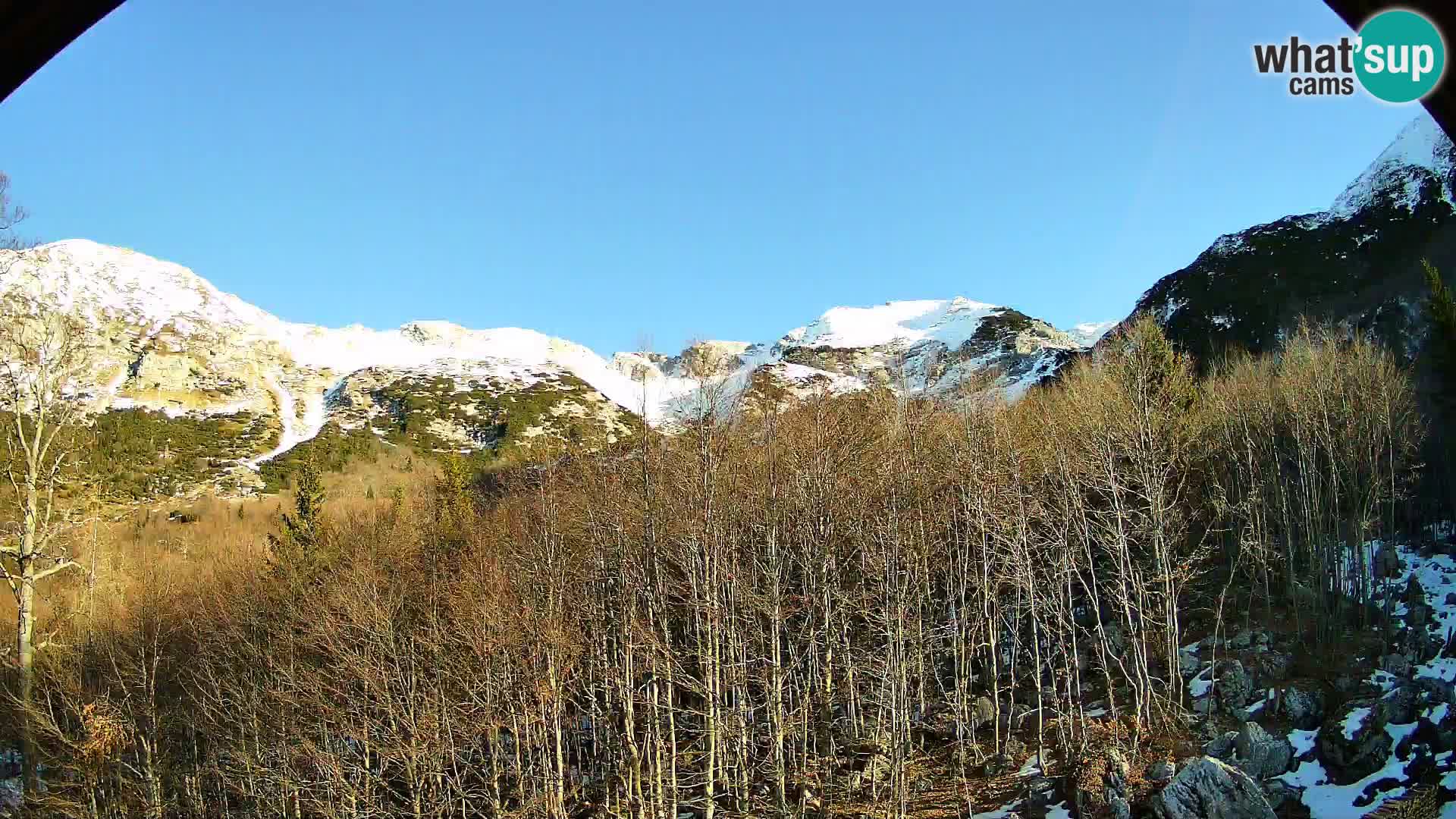 PLANINA RAZOR webcam (1315) | view to Vogel and Globoko