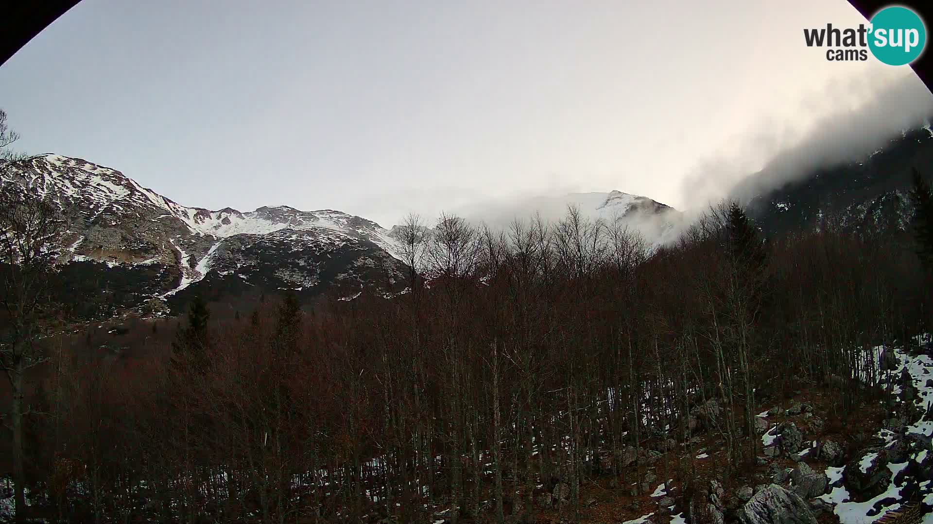 PLANINA RAZOR webcam (1315) | view to Vogel and Globoko