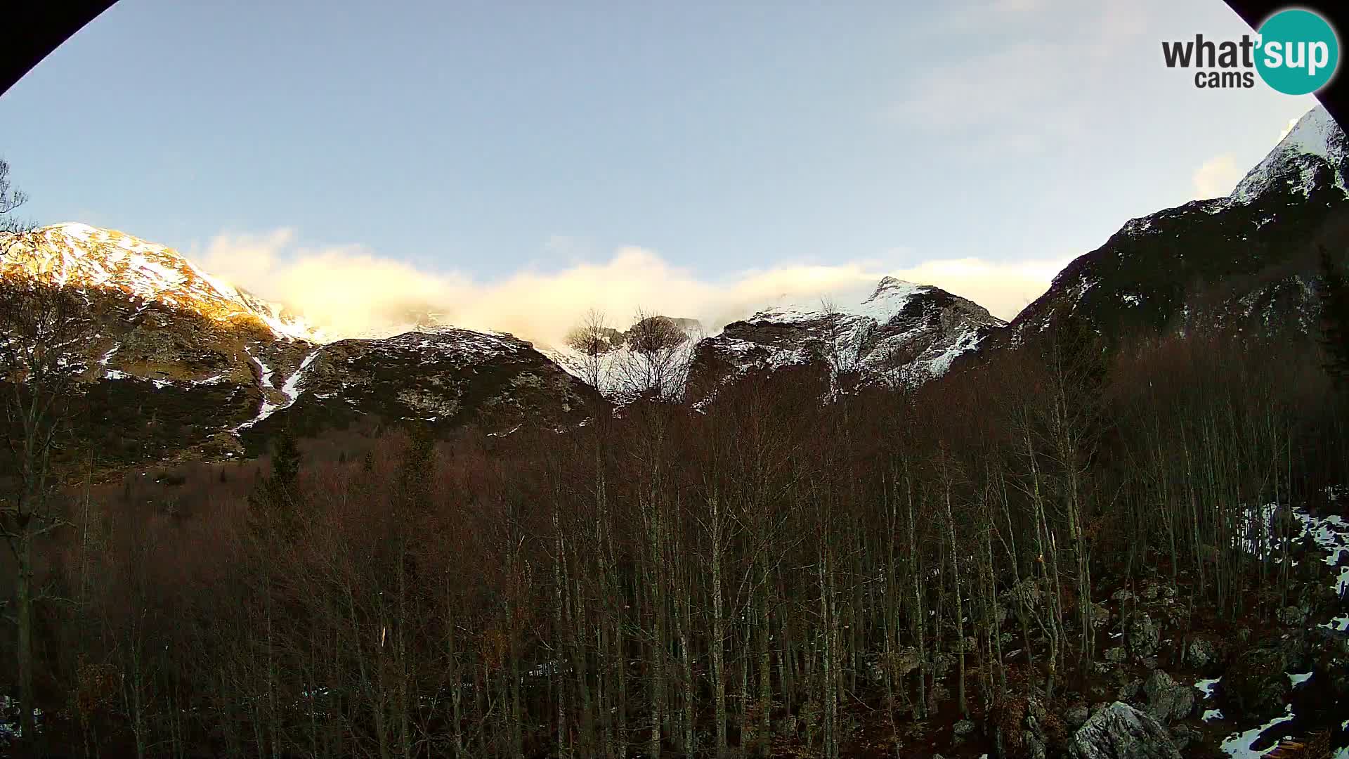 PLANINA RAZOR Live Cam (1315) | vista su Vogel e Globoko
