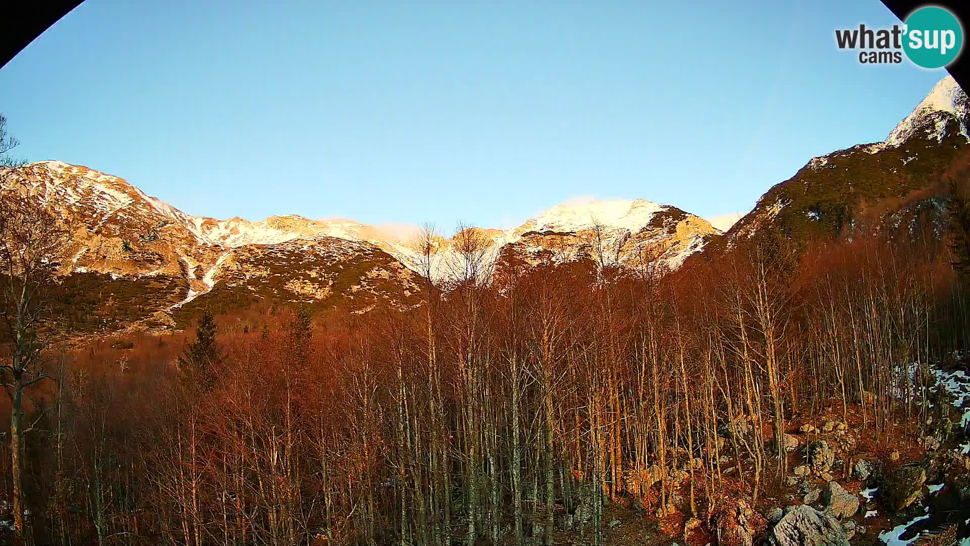 PLANINA RAZOR Live Cam (1315) | vista su Vogel e Globoko