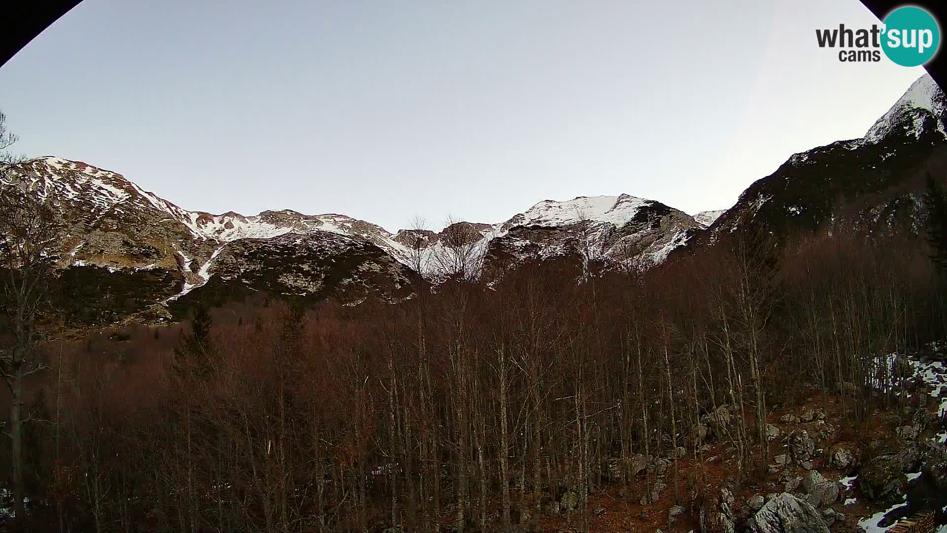 Cámara web PLANINA RAZOR (1315) | vista a Vogel y Globoko