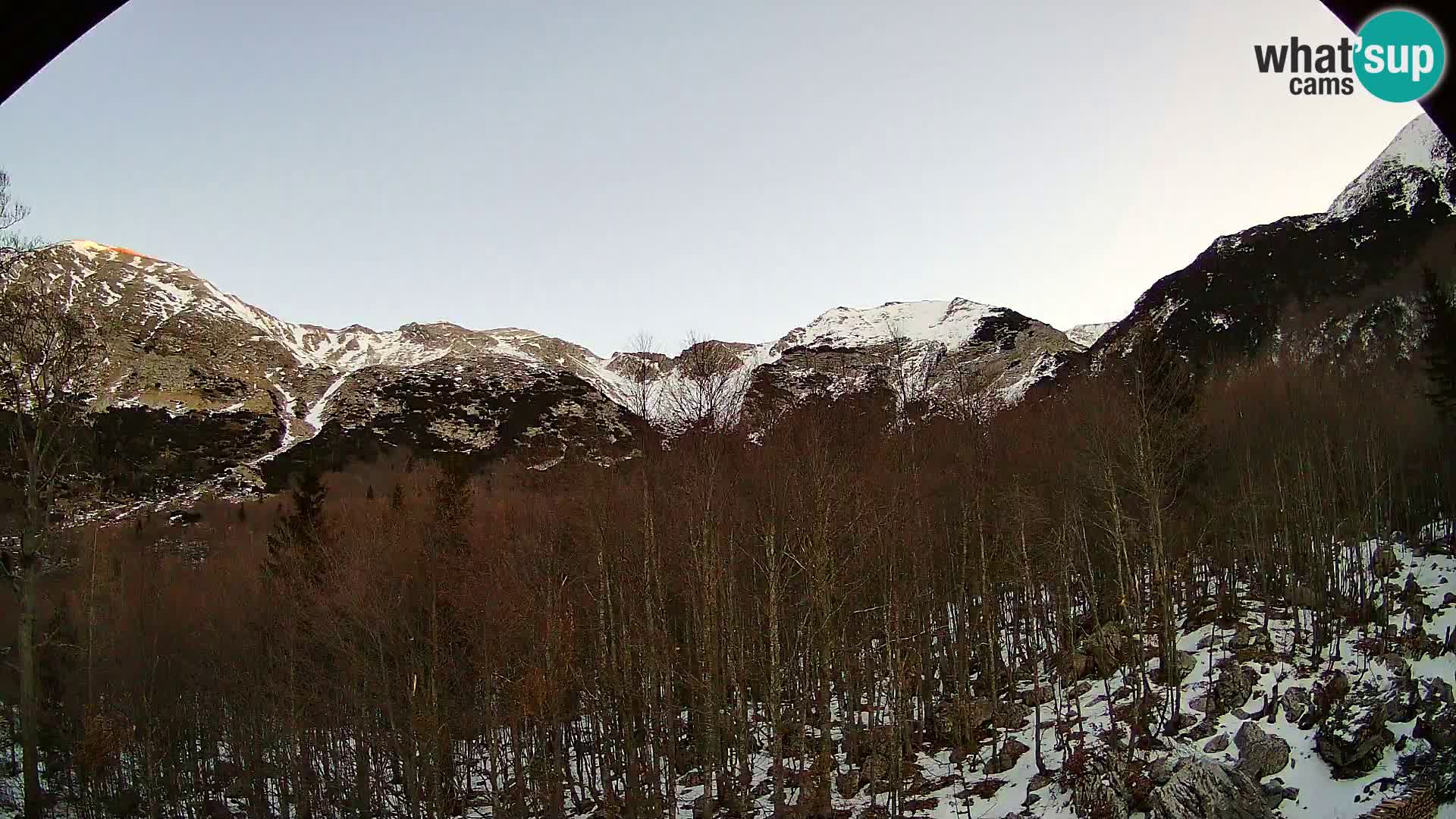 PLANINA RAZOR webcam (1315) | view to Vogel and Globoko