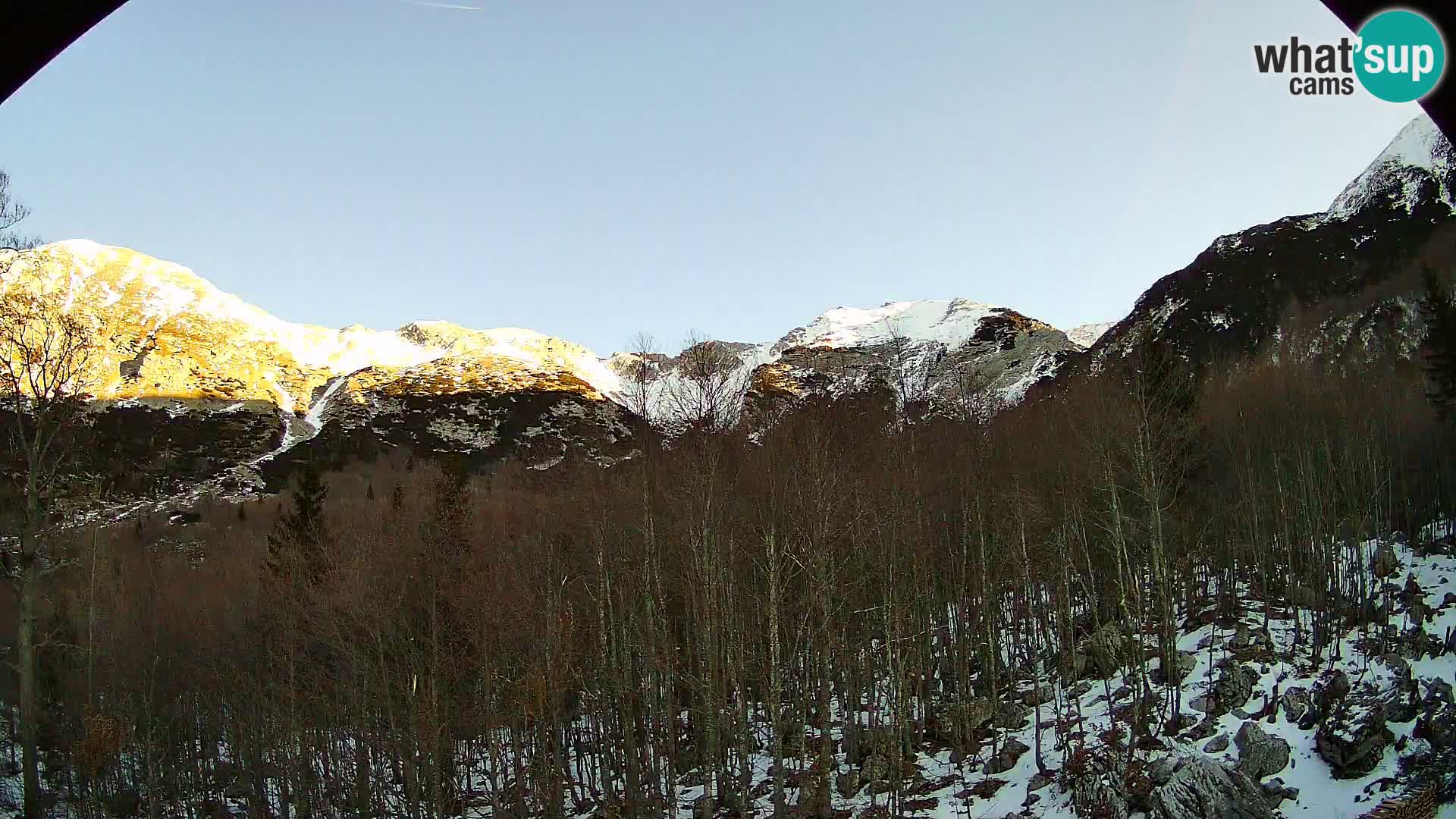 PLANINA RAZOR webcam (1315) | view to Vogel and Globoko