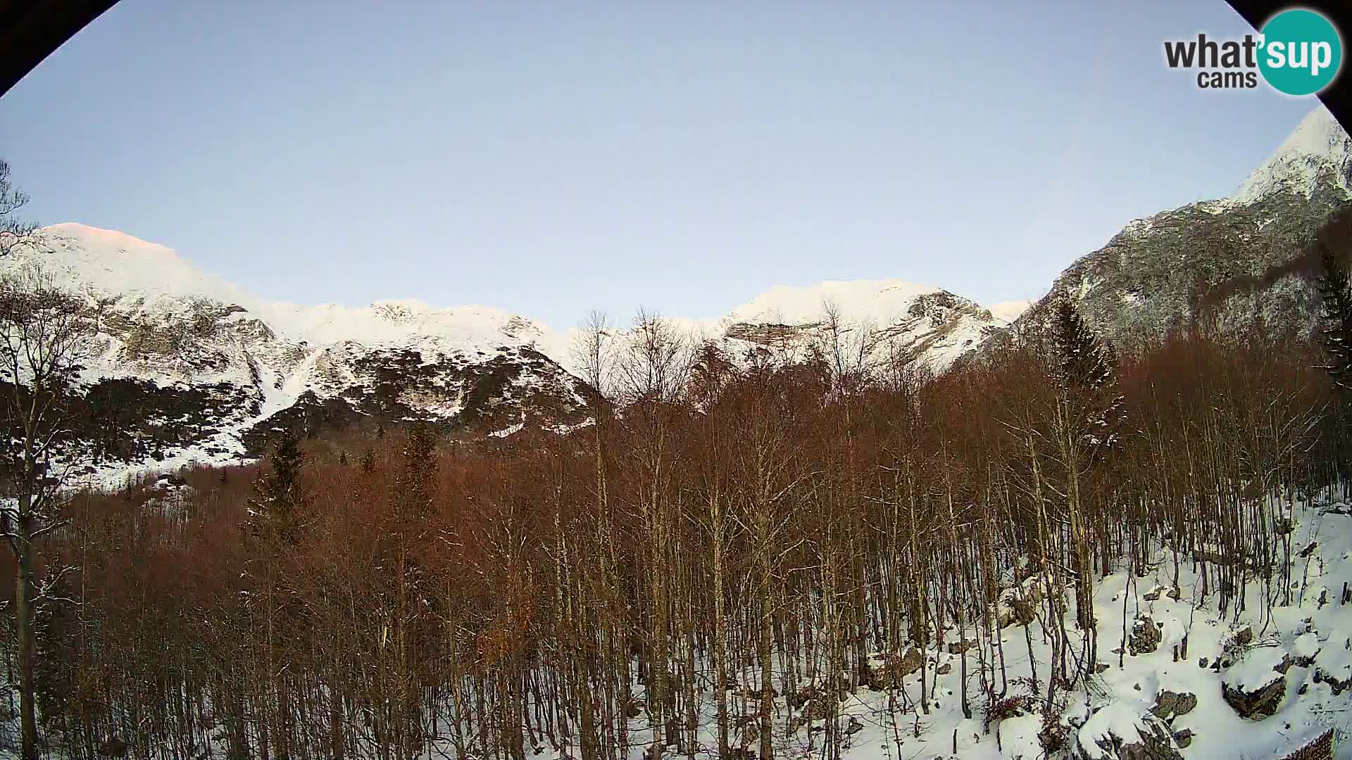 PLANINA RAZOR webcam (1315) | view to Vogel and Globoko