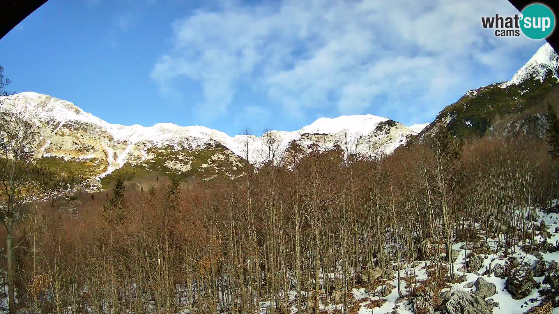 PLANINA RAZOR webcam (1315) | view to Vogel and Globoko