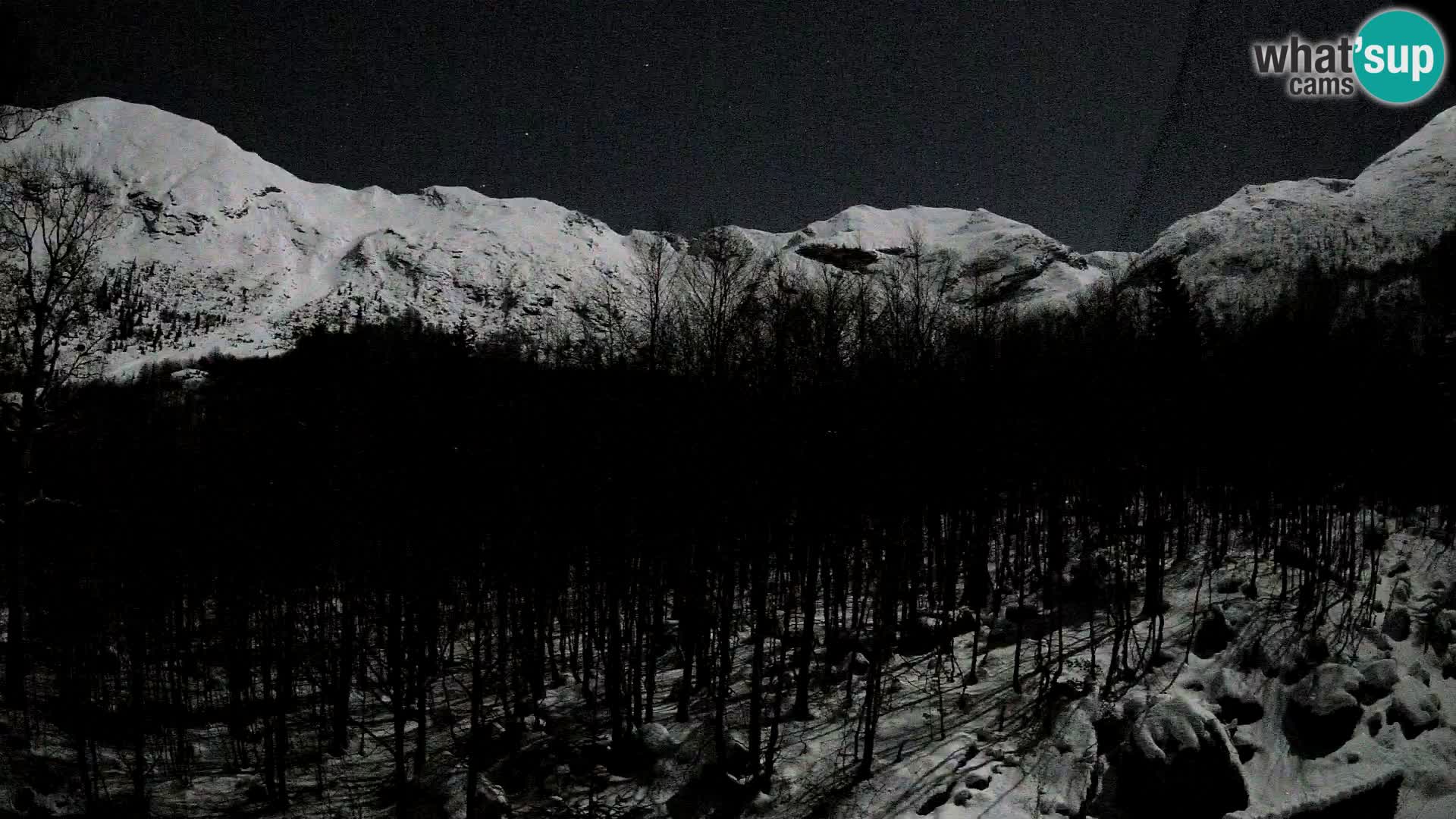 PLANINA RAZOR Live Cam (1315) | vista su Vogel e Globoko