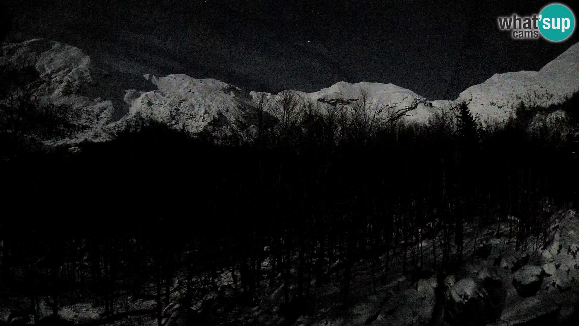 Cámara web PLANINA RAZOR (1315) | vista a Vogel y Globoko