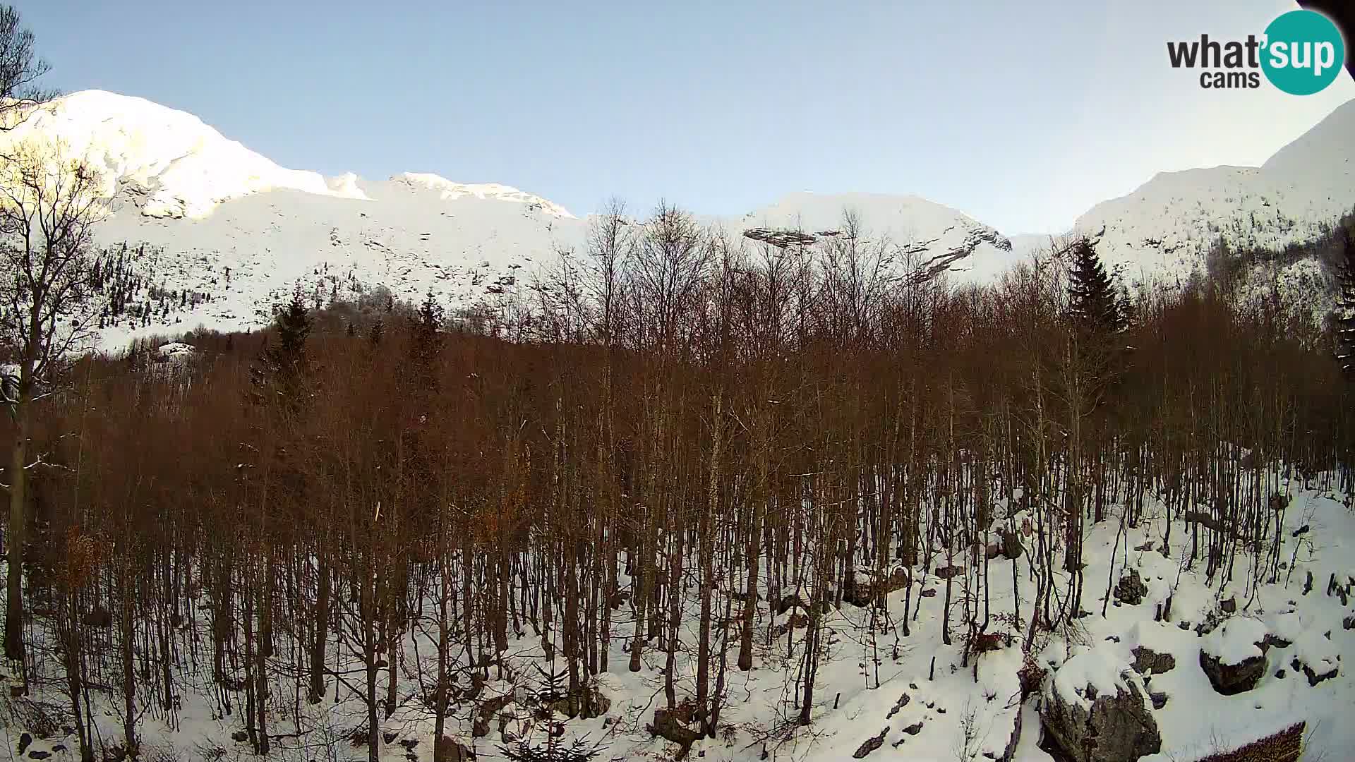 PLANINA RAZOR webcam (1315) | view to Vogel and Globoko