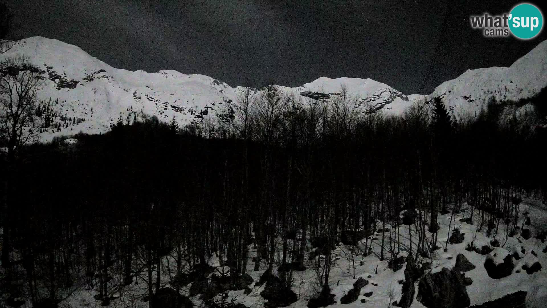 PLANINA RAZOR Live Cam (1315) | vista su Vogel e Globoko