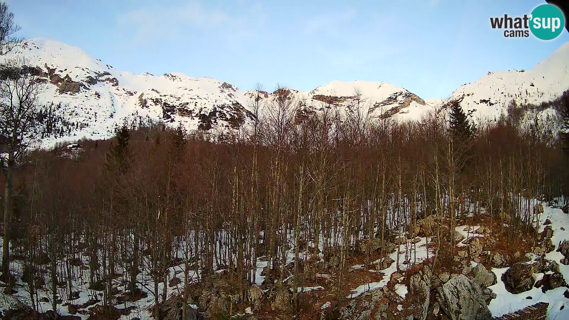 PLANINA RAZOR webcam (1315) | view to Vogel and Globoko