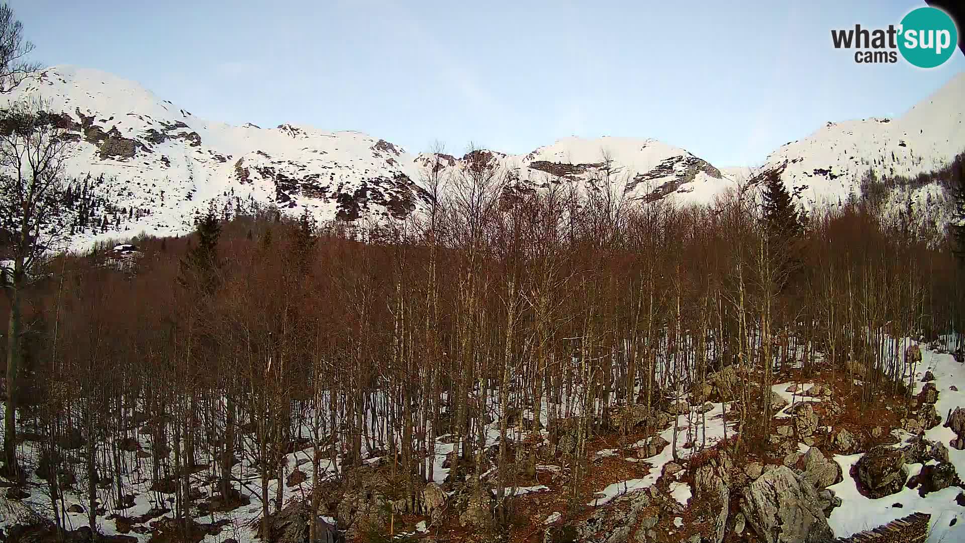 PLANINA RAZOR webcam (1315) | view to Vogel and Globoko