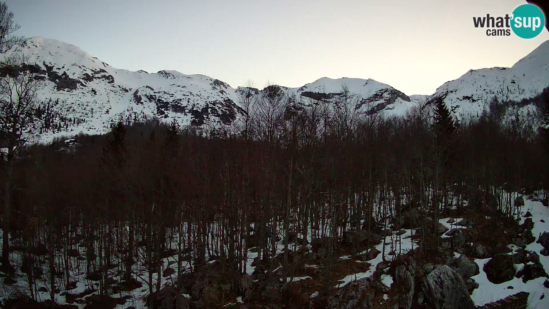 PLANINA RAZOR webcam (1315) | view to Vogel and Globoko