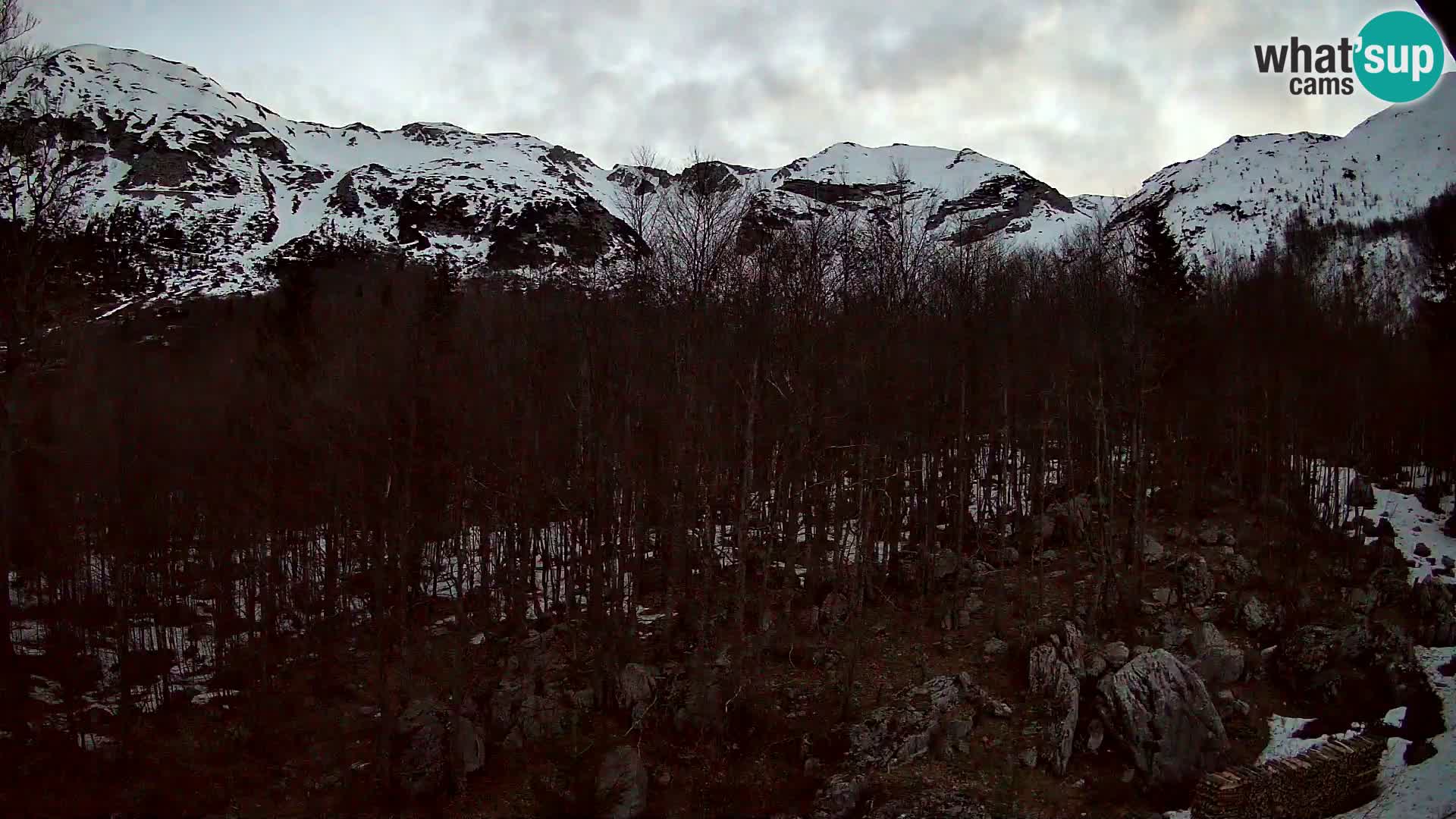 PLANINA RAZOR webcam (1315) | view to Vogel and Globoko