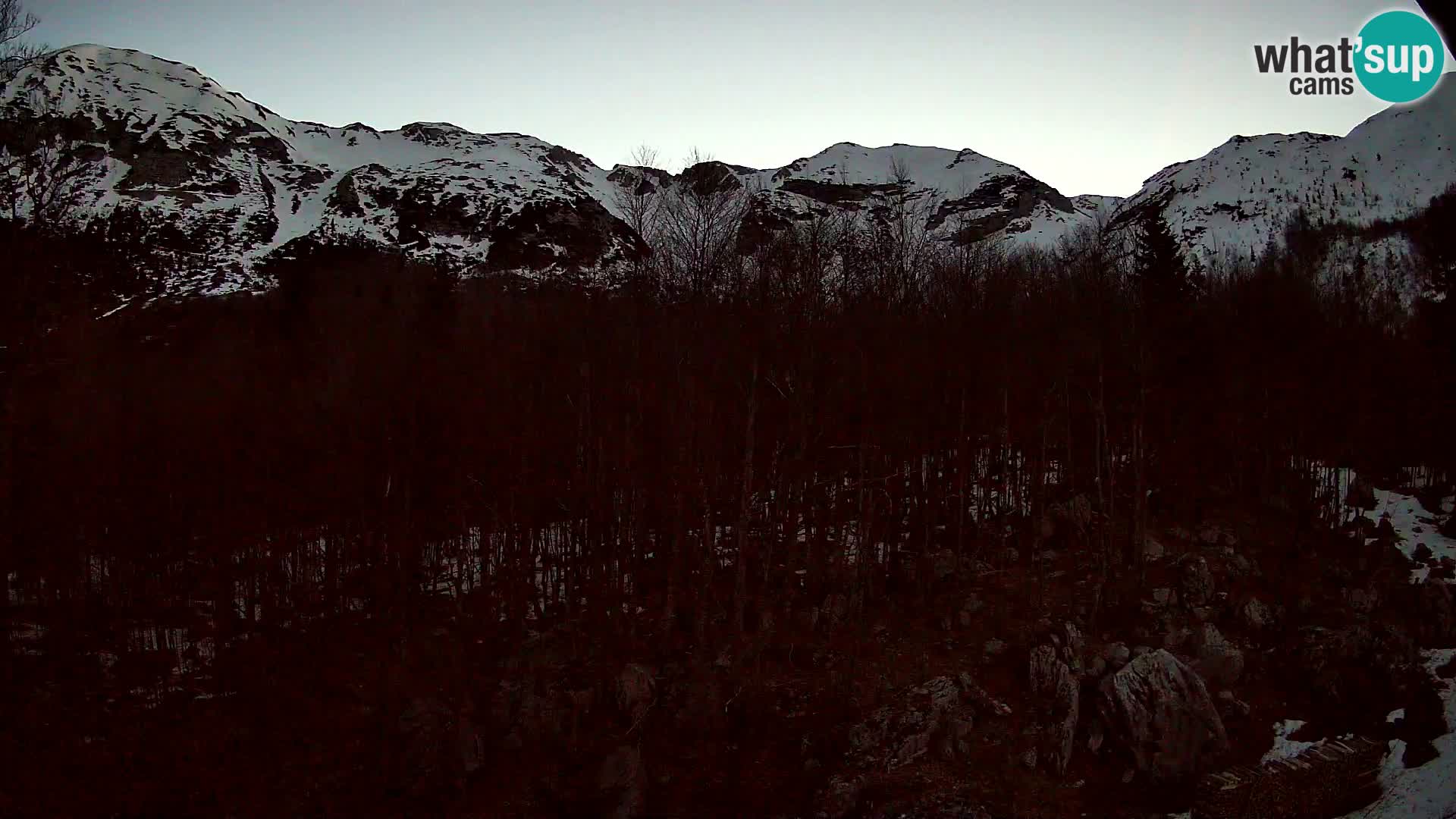 PLANINA RAZOR Live Cam (1315) | vista su Vogel e Globoko