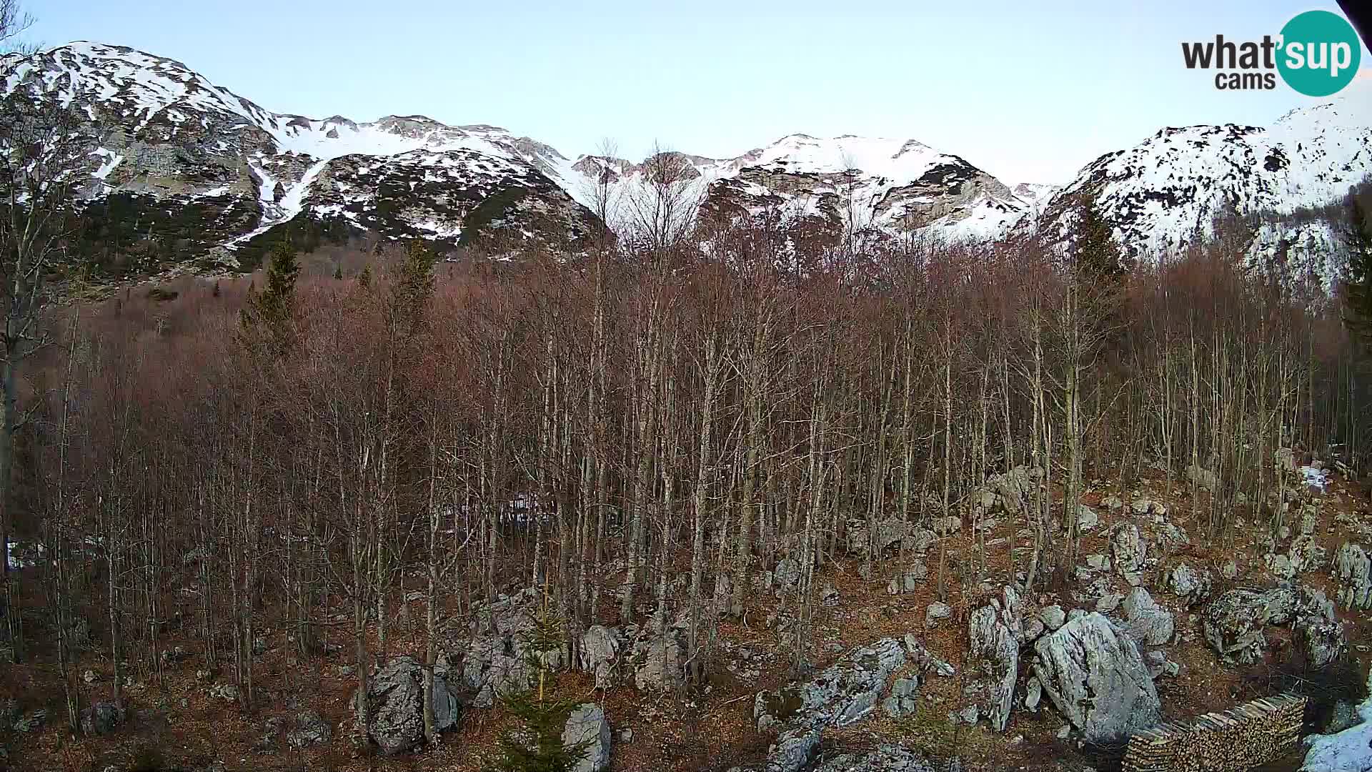 PLANINA RAZOR webcam (1315) | view to Vogel and Globoko