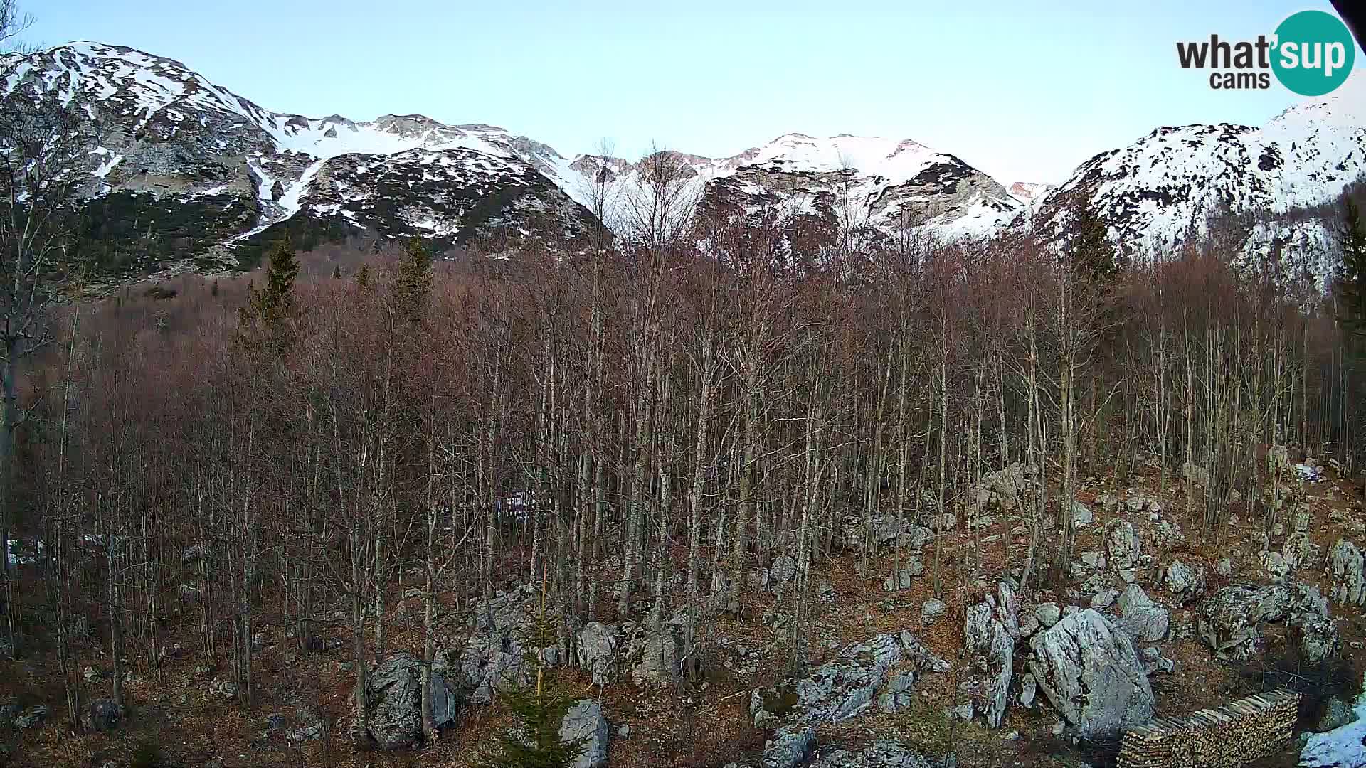 Cámara web PLANINA RAZOR (1315) | vista a Vogel y Globoko