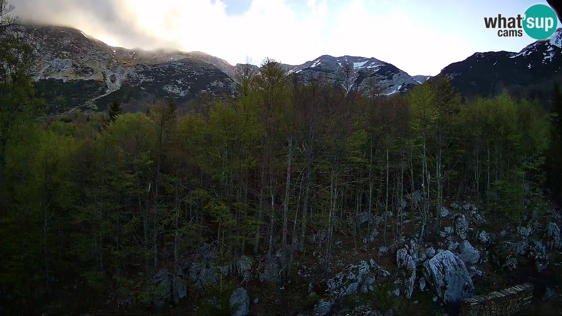 PLANINA RAZOR web kamera (1315) | pogled na Vogel i Globoko