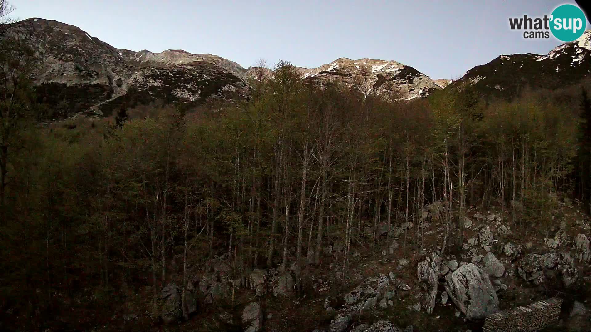 PLANINA RAZOR webcam (1315) | view to Vogel and Globoko