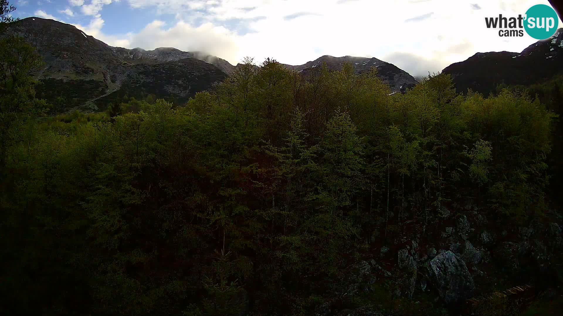 Livecam PLANINA RAZOR (1315) | vue sur Vogel et Globoko