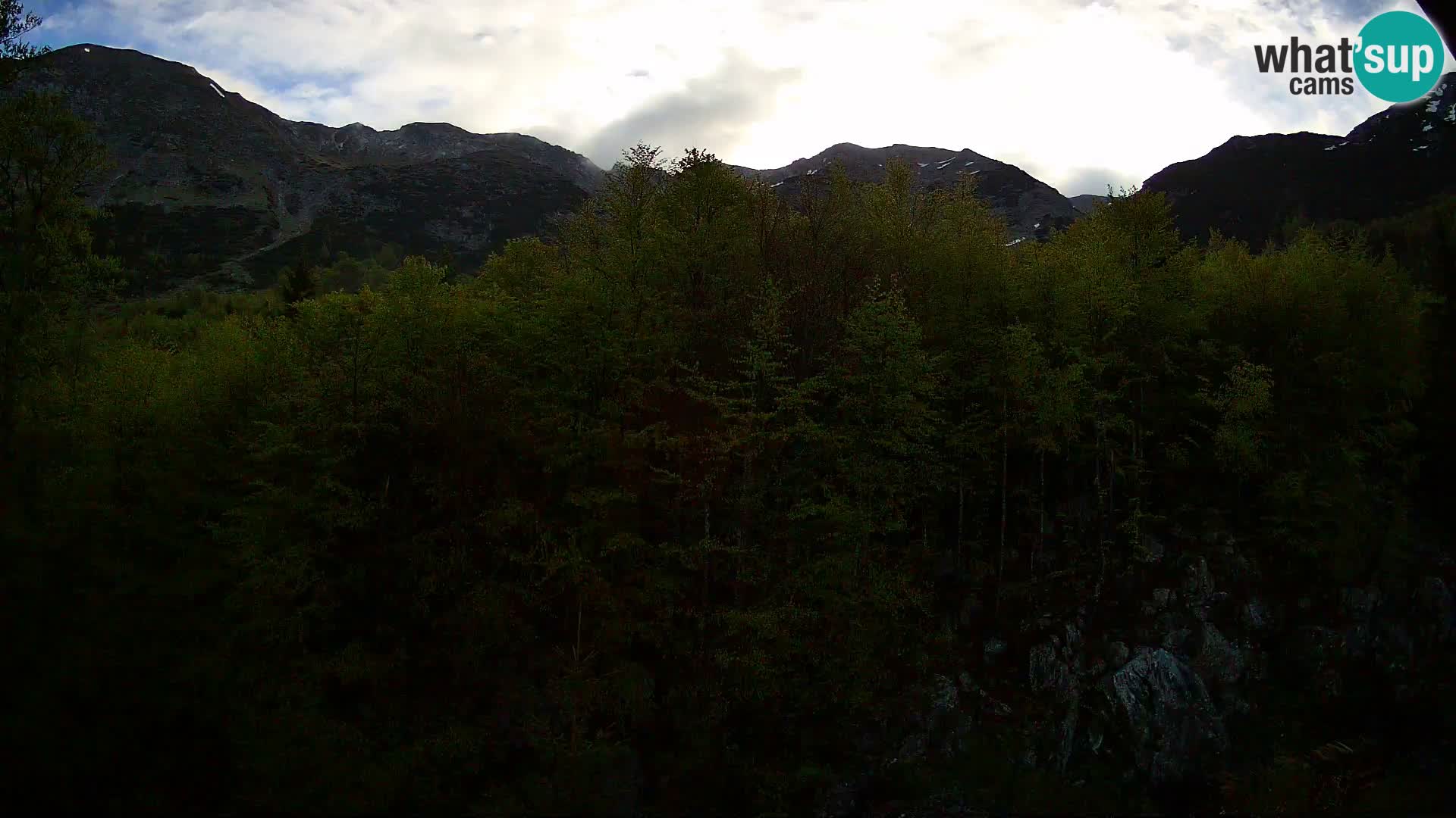 Cámara web PLANINA RAZOR (1315) | vista a Vogel y Globoko