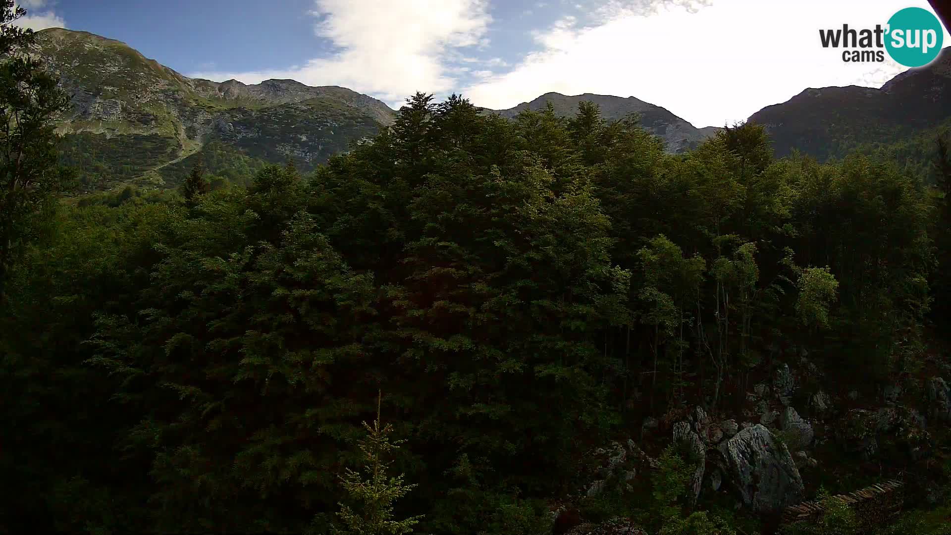 PLANINA RAZOR Live Cam (1315) | vista su Vogel e Globoko