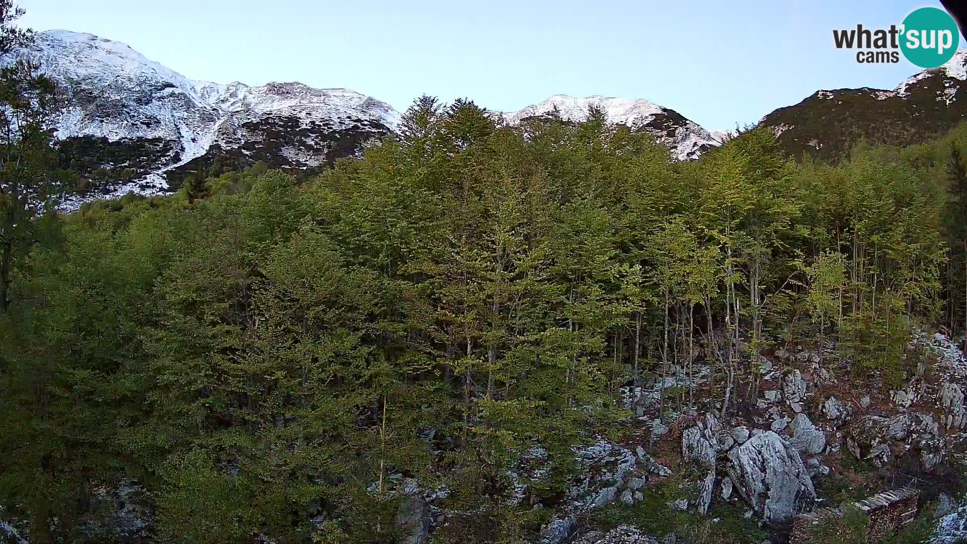 Livecam PLANINA RAZOR (1315) | vue sur Vogel et Globoko