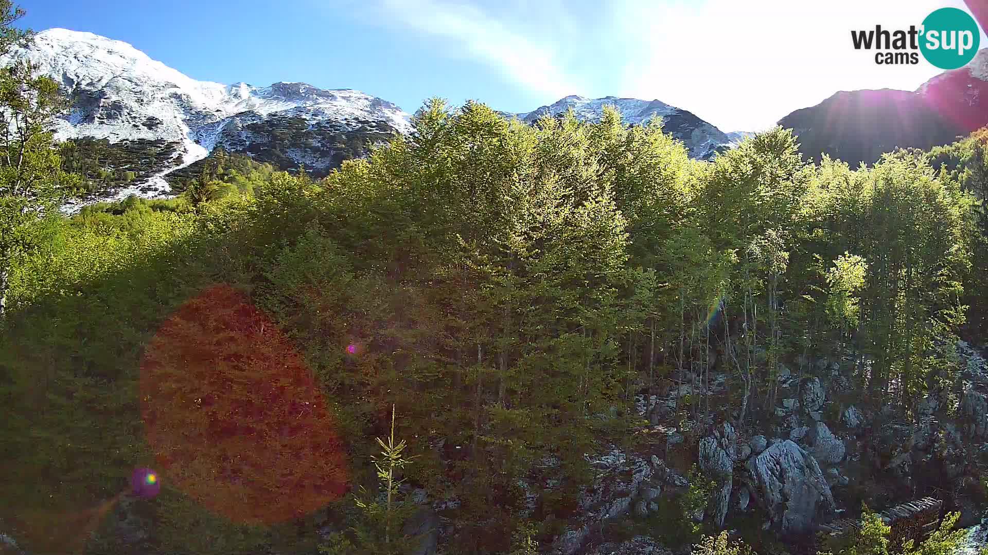 PLANINA RAZOR webcam (1315) | view to Vogel and Globoko