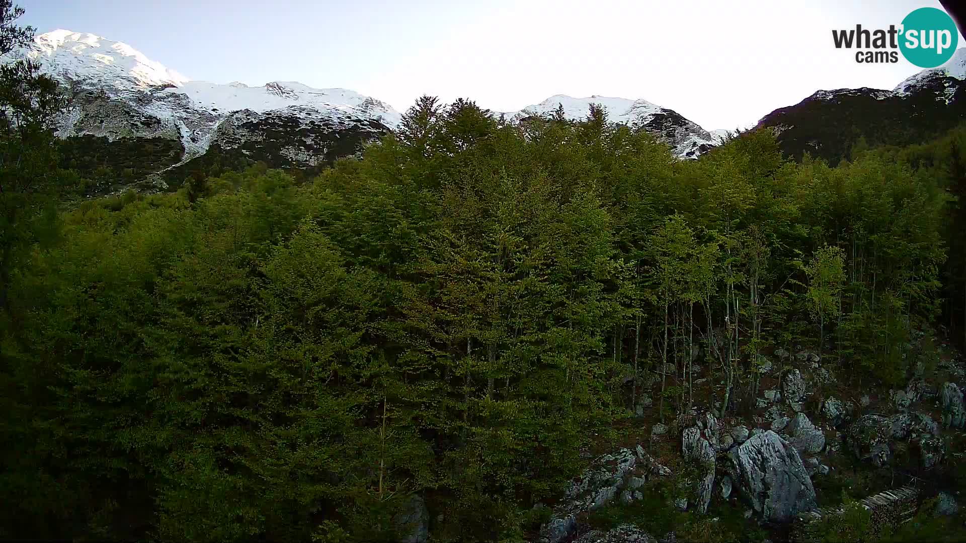 PLANINA RAZOR webcam (1315) | view to Vogel and Globoko
