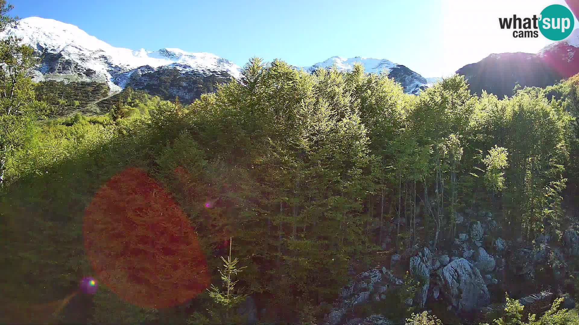 PLANINA RAZOR webcam (1315) | view to Vogel and Globoko