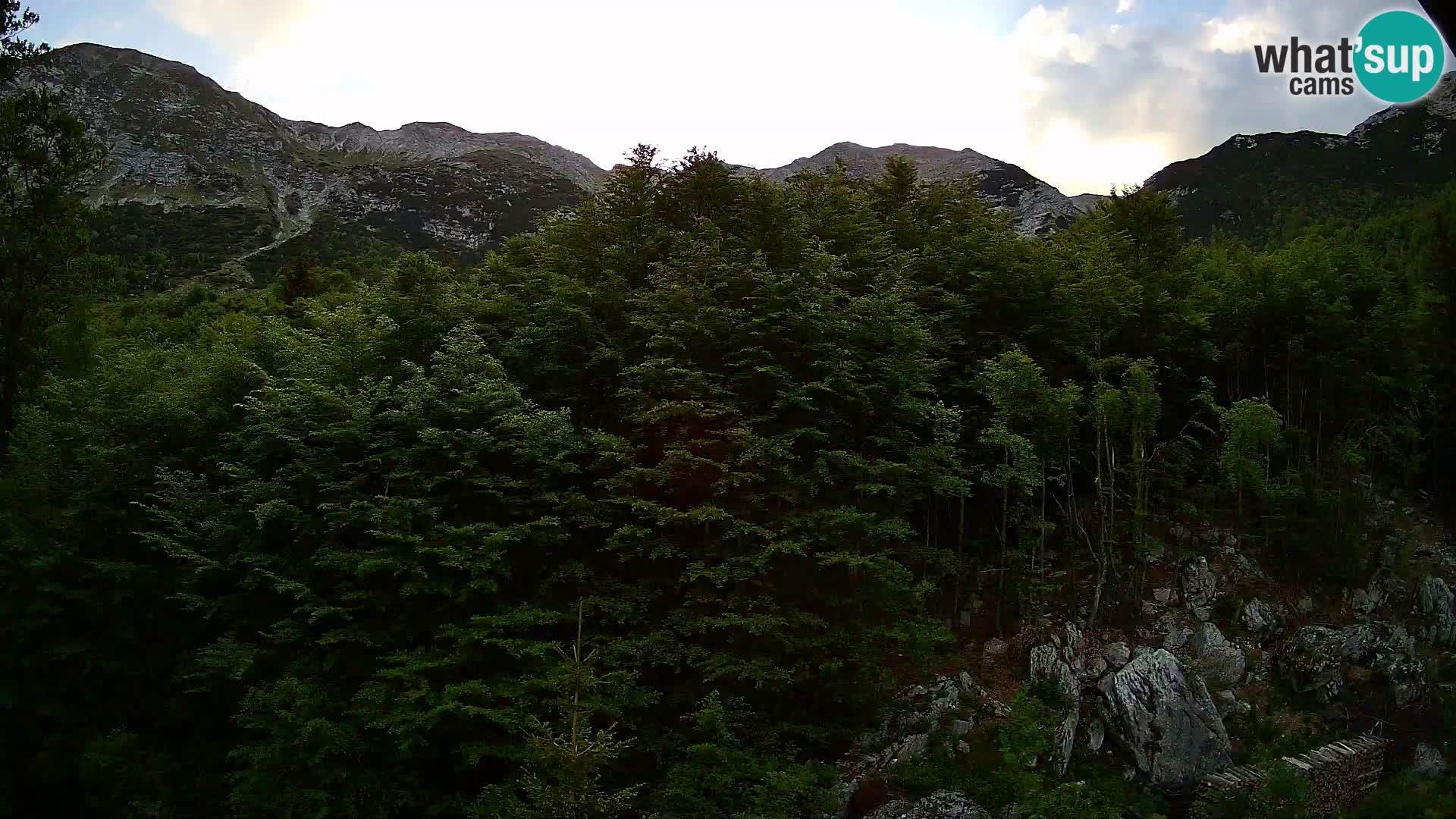 PLANINA RAZOR kamera (1315) | pogled na Vogel in Globoko