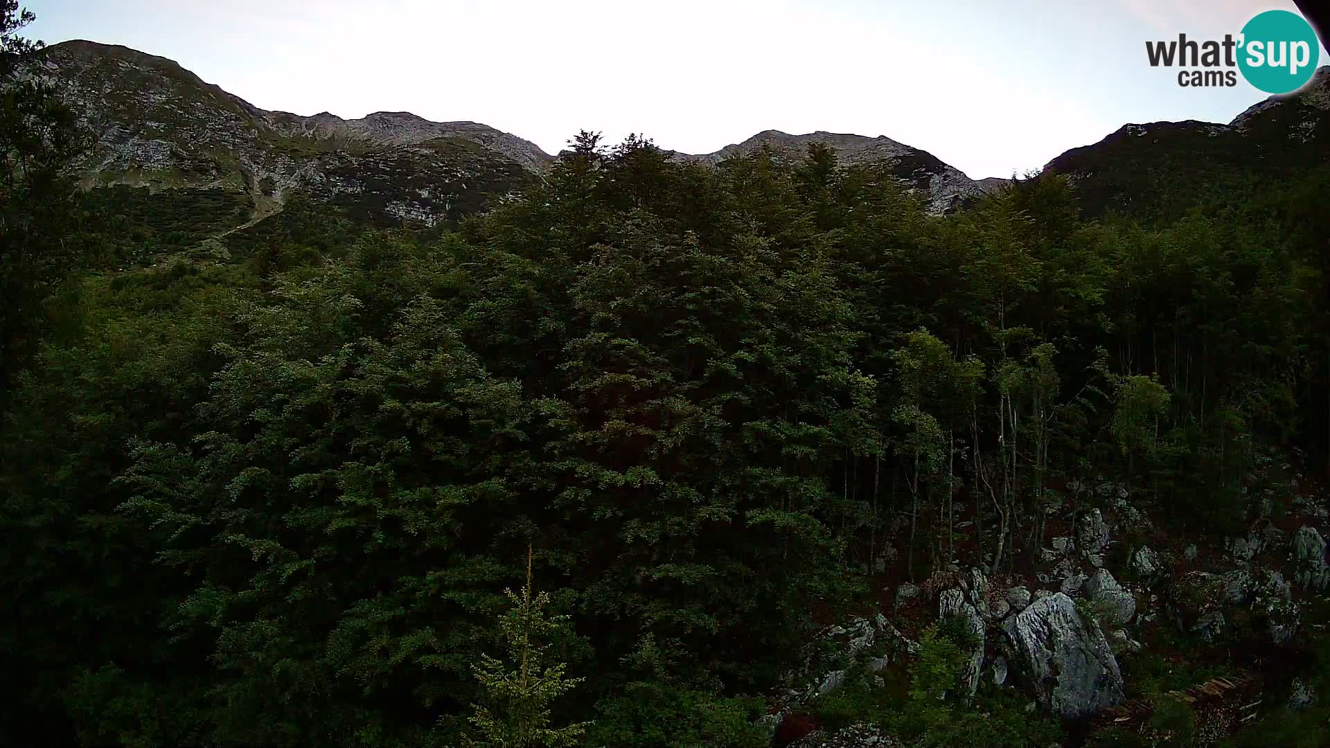 PLANINA RAZOR webcam (1315) | view to Vogel and Globoko