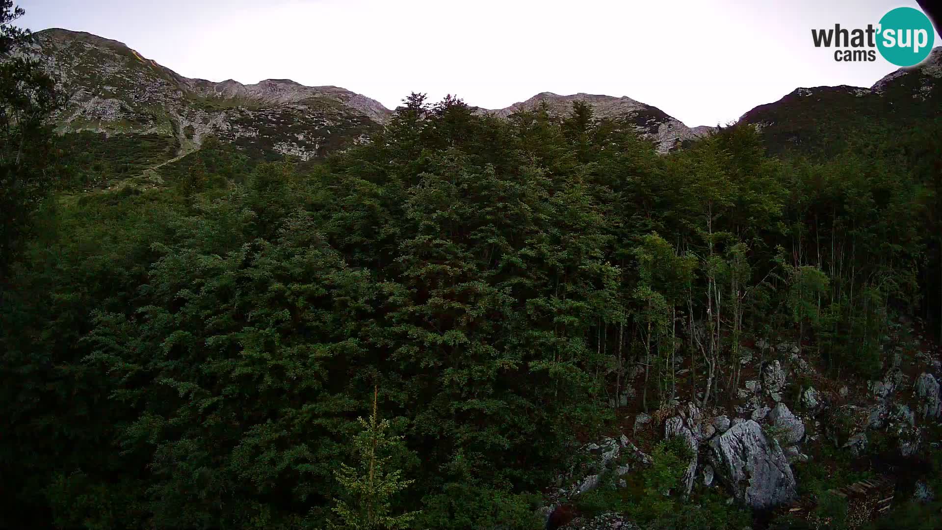 PLANINA RAZOR webcam (1315) | view to Vogel and Globoko