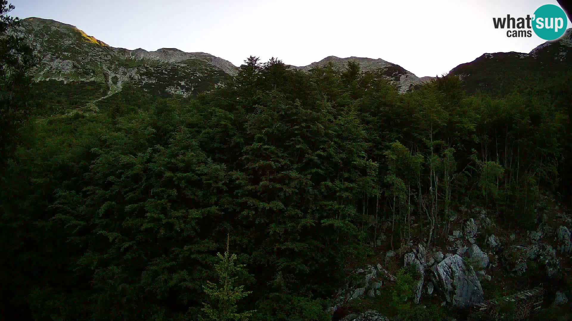 PLANINA RAZOR webcam (1315) | view to Vogel and Globoko