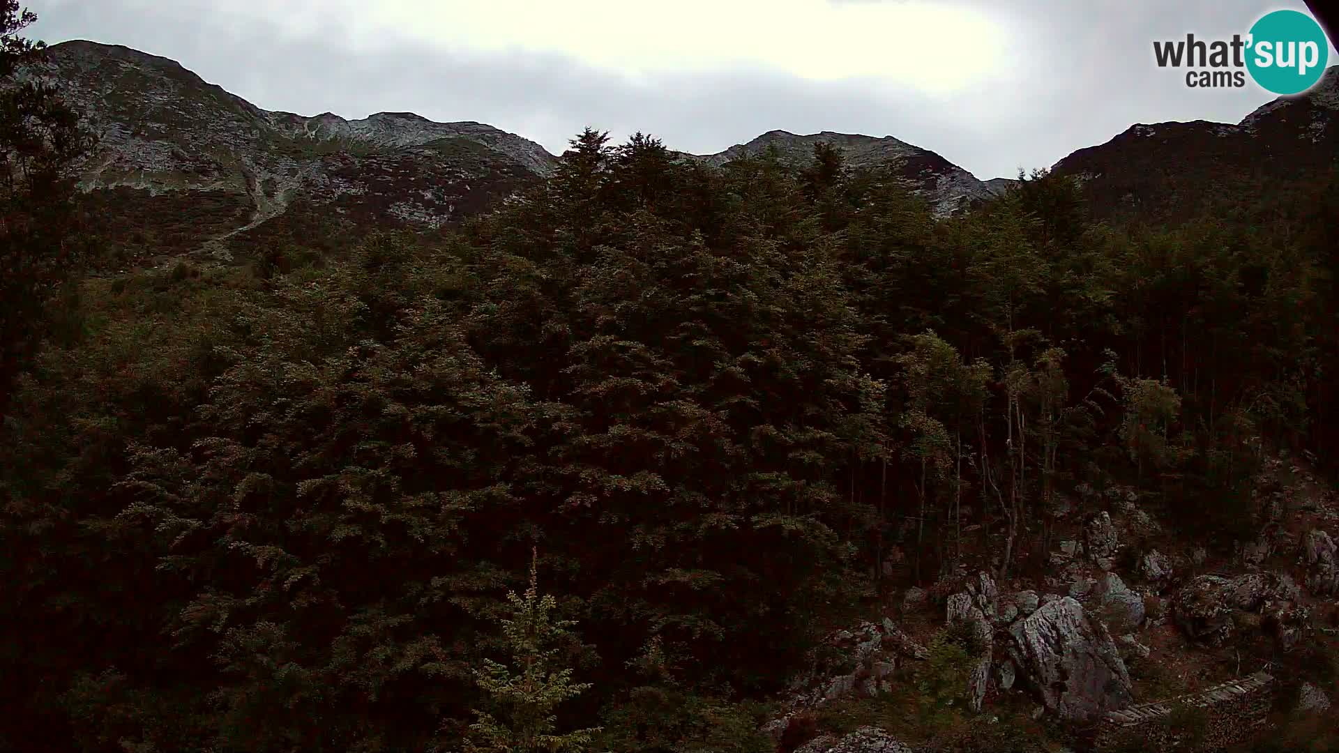 PLANINA RAZOR Live Cam (1315) | vista su Vogel e Globoko