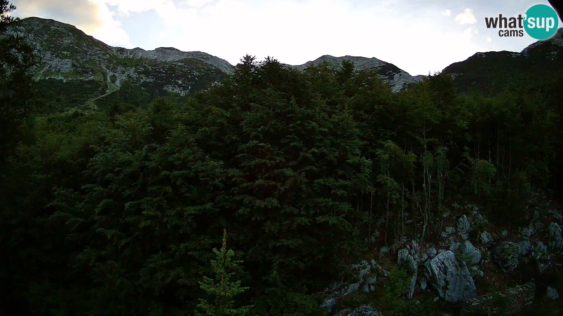 PLANINA RAZOR Live Cam (1315) | vista su Vogel e Globoko