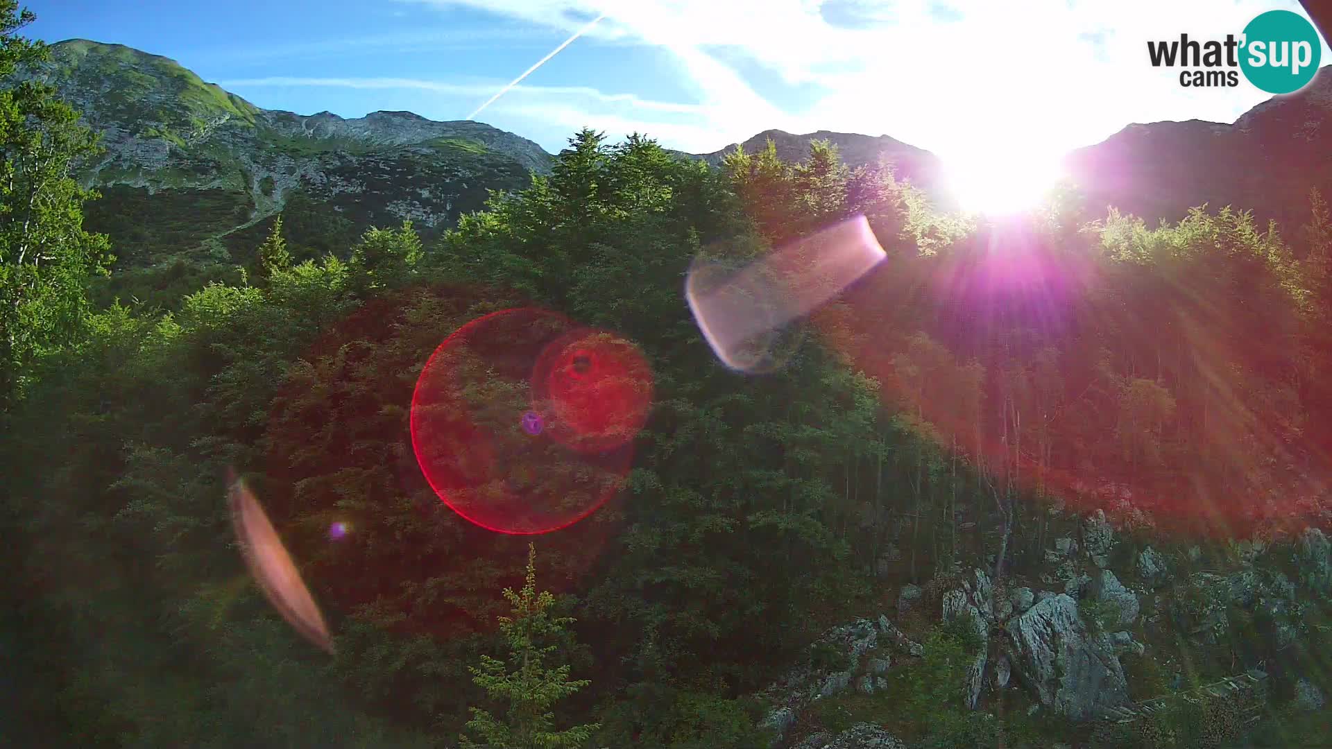 PLANINA RAZOR Live Cam (1315) | vista su Vogel e Globoko