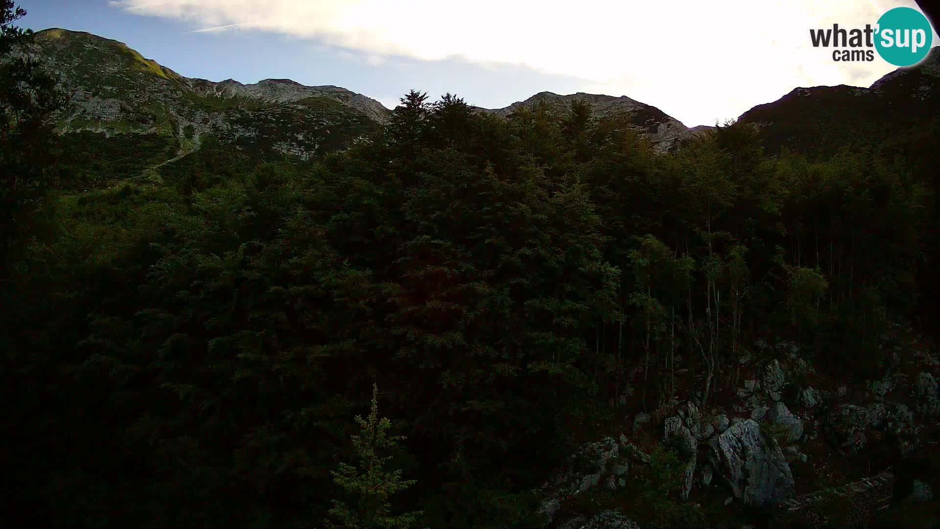 PLANINA RAZOR Live Cam (1315) | vista su Vogel e Globoko