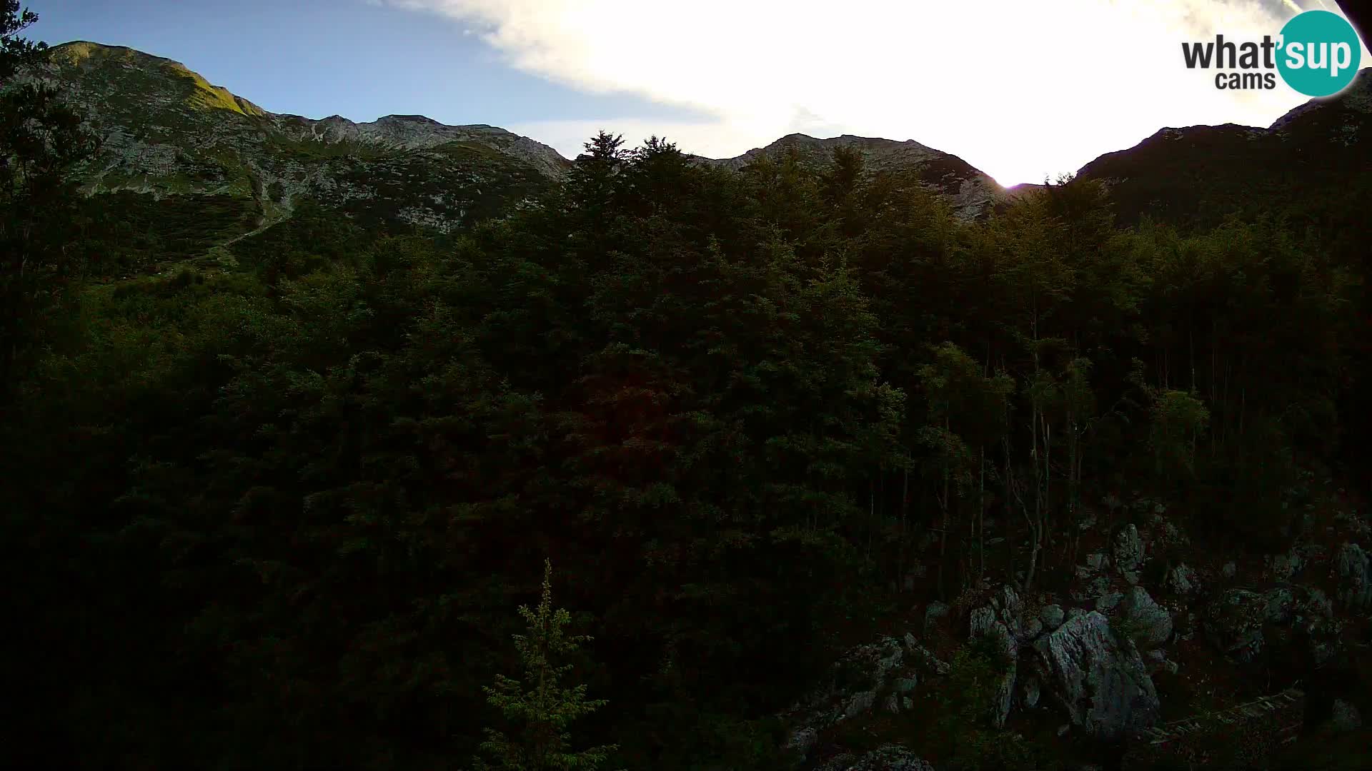 PLANINA RAZOR Live Cam (1315) | vista su Vogel e Globoko