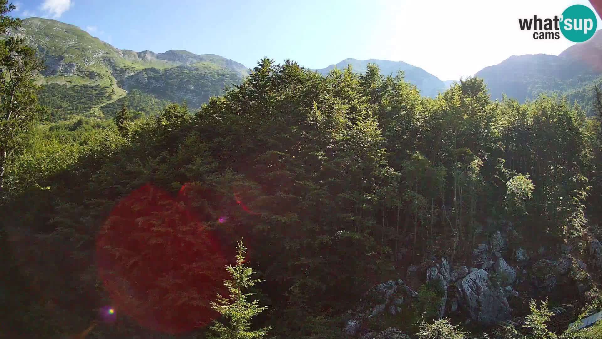 PLANINA RAZOR webcam (1315) | view to Vogel and Globoko