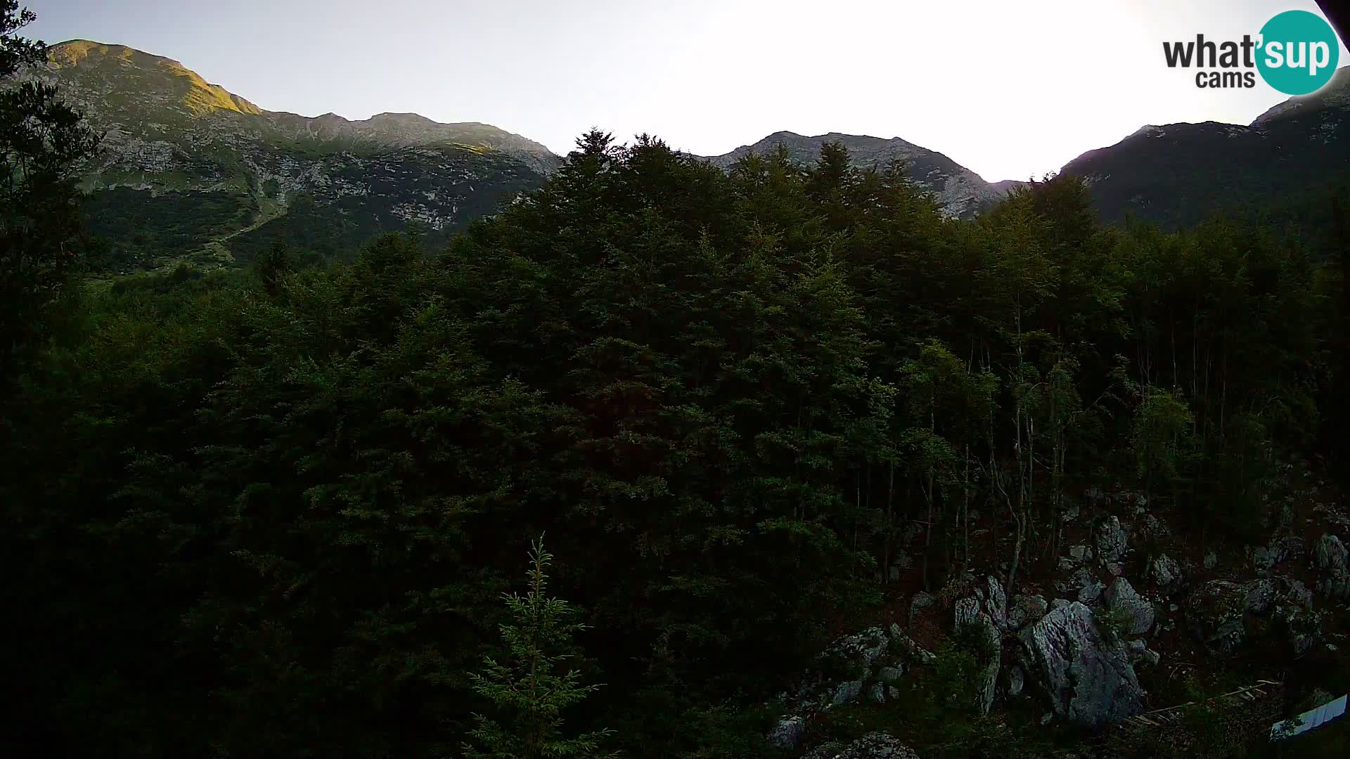 Livecam PLANINA RAZOR (1315) | vue sur Vogel et Globoko