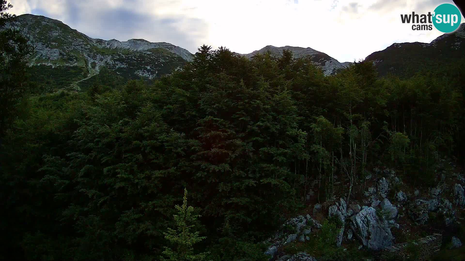 PLANINA RAZOR webcam (1315) | view to Vogel and Globoko
