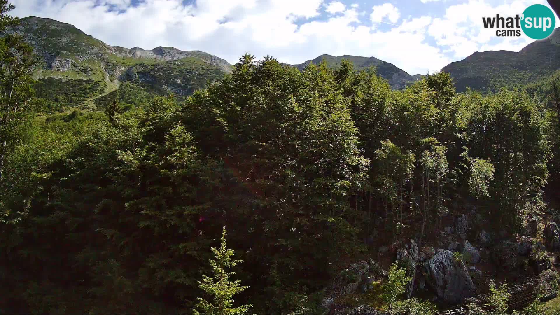 PLANINA RAZOR webcam (1315) | view to Vogel and Globoko