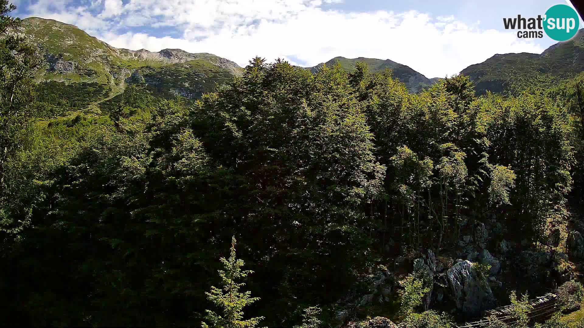 PLANINA RAZOR webcam (1315) | view to Vogel and Globoko