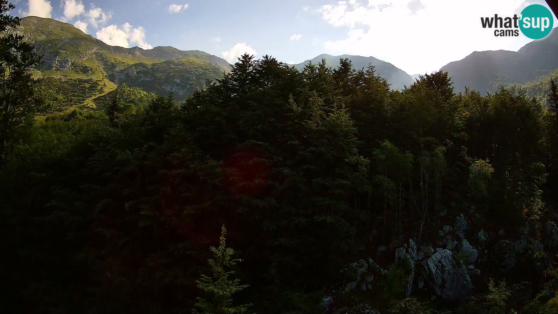PLANINA RAZOR Live Cam (1315) | vista su Vogel e Globoko