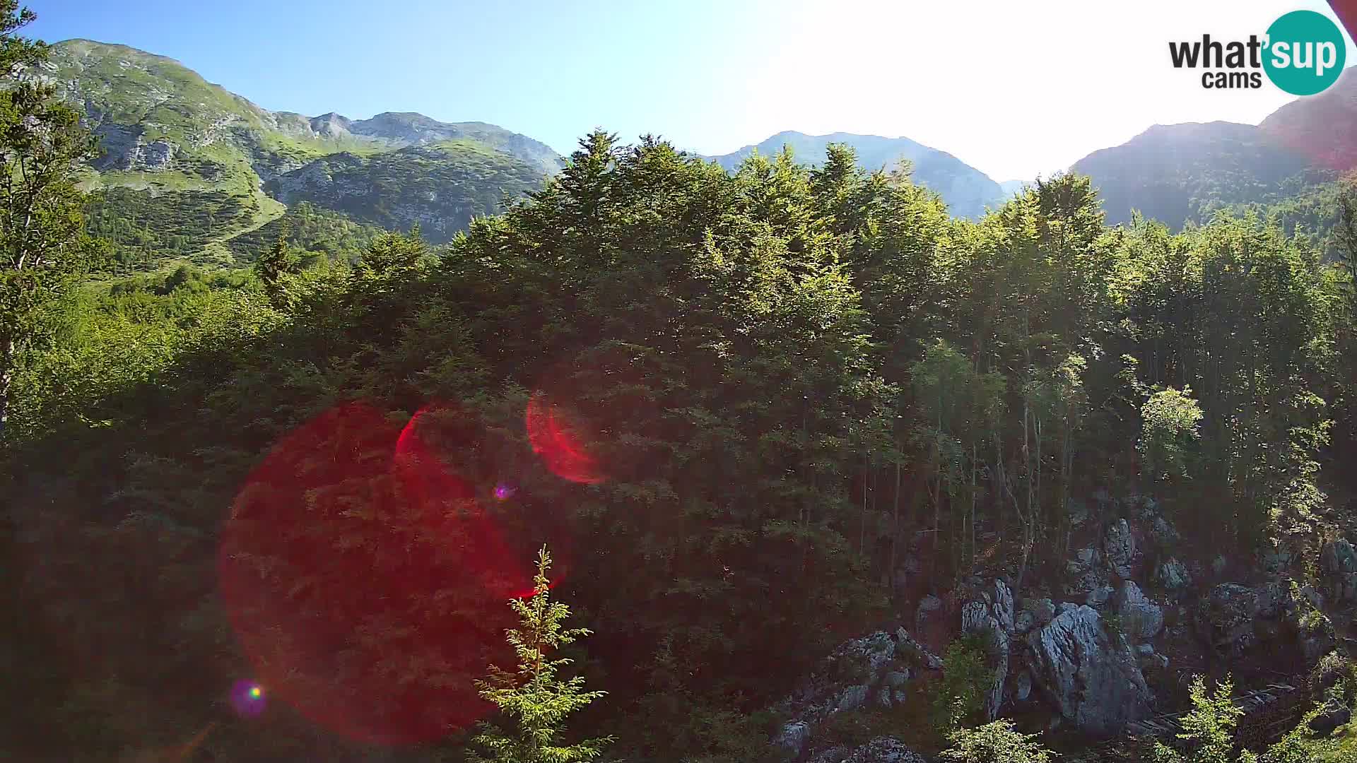 PLANINA RAZOR webcam (1315) | view to Vogel and Globoko