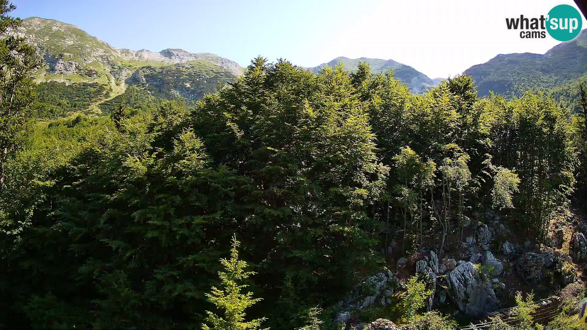 PLANINA RAZOR webcam (1315) | view to Vogel and Globoko