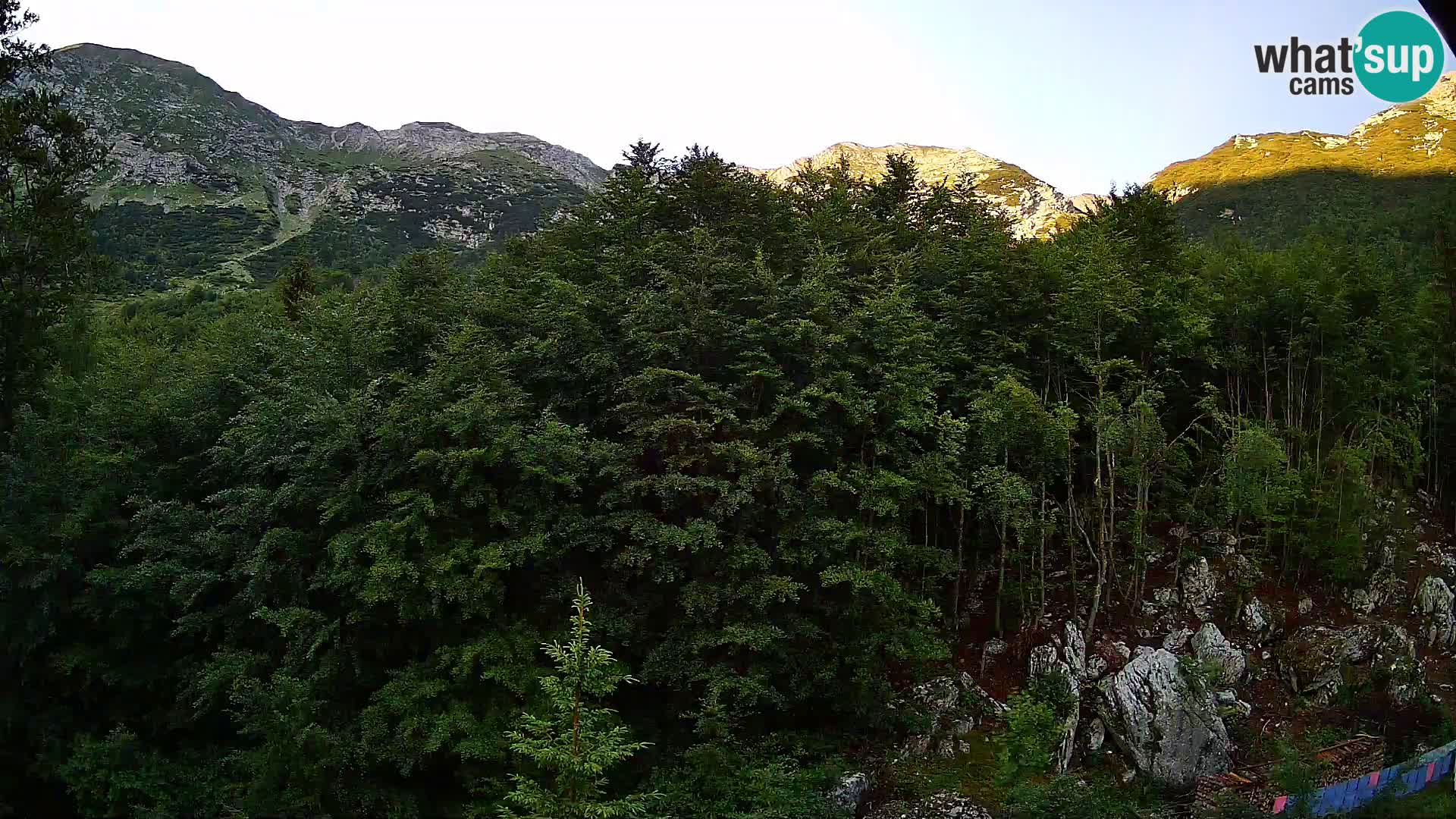 Cámara web PLANINA RAZOR (1315) | vista a Vogel y Globoko