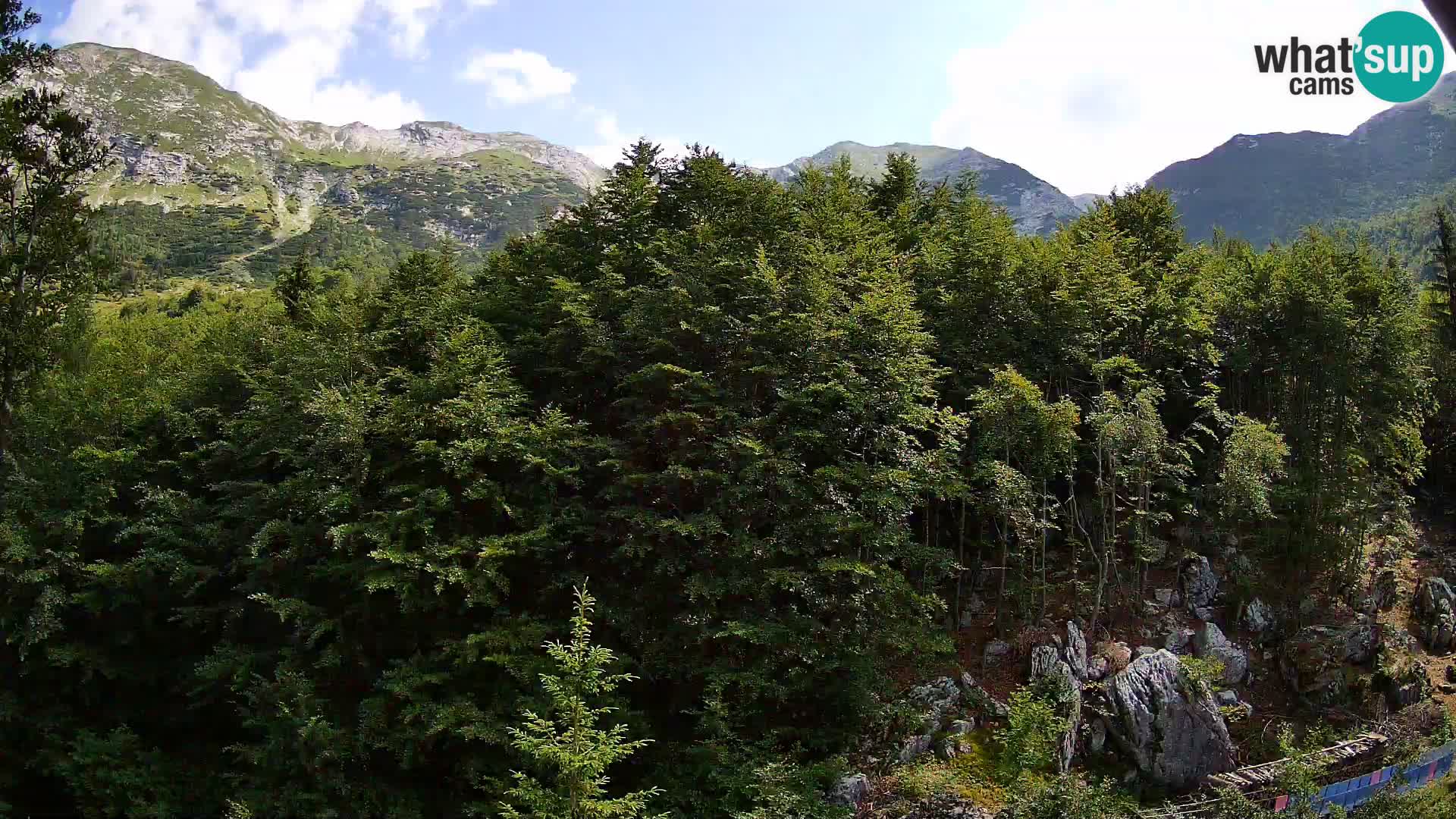 PLANINA RAZOR webcam (1315) | view to Vogel and Globoko